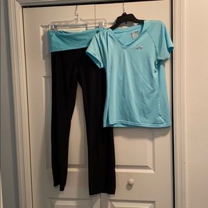 Underarmour workout outfit